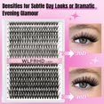 thumbnail image 3 of Kit de extensión de pestañas WLFRHD Lash Clusters D Curl 320 piezas, 3 of 7