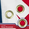 thumbnail image 3 of G128 Georgia State Flag 150D Quality Polyester 3x5 ft Printed Brass Grommets Flag Indoor/Outdoor - Much Thicker and More Durable than 100D and 75D Polyester, 3 of 6