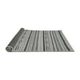 thumbnail image 2 of Ahgly Company Indoor Square Abstract Gray Modern Area Rugs, 4' Square, 2 of 4