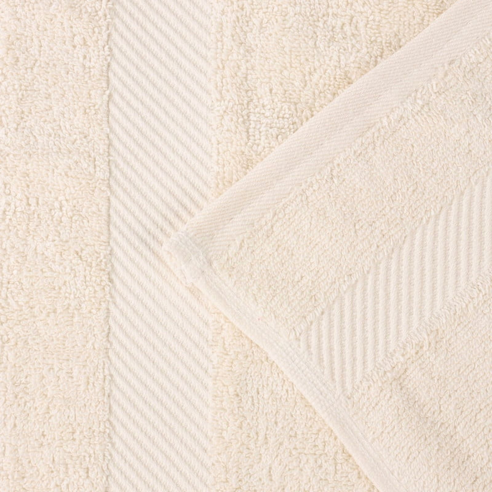 Superior Kendell Egyptian Cotton Bath Sheets, Set of 2, Ivory