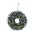thumbnail image 4 of Corona de bienvenida de lavanda Artificial Soledad 18 pulgadas Estilo C, 4 of 10