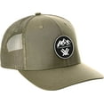 thumbnail image 2 of Vortex Optics Three Peaks Patch Snap Back Cap Loden Green 121-02-LOD, 2 of 4