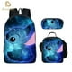 thumbnail image 2 of Mochila Disney Stitch de 3 piezas para escuela primaria y secundaria, bolsa de almuerzo, bolsa de lápices, suministros escolares impermeables, 2 of 4