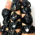 thumbnail image 5 of K-KED 30pcs/lot Black Skull Ring Multi-styles Mix Punk Skeleton Rings Men's Rocker, 5 of 8
