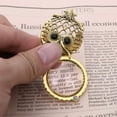 thumbnail image 7 of Owl Vintage Magnifying Glass Necklace ANTI-TARNISH Resistant Pendant Antique Gold Owl Jewelry, J-438, 7 of 7