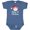 Indigo, variant on Inktastic Babys 1st Christmas Snowman Boys or Girls Baby Bodysuit