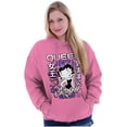 thumbnail image 3 of Kanji Betty Boop Queen of Carefree Hoodie Sweatshirt Women Brisco Brands 2X, 3 of 4