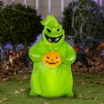 thumbnail image 2 of 24 Inch Oogie Boogie Nightmare Before Christmas Lighted Halloween Blow Mold Decoration, 2 of 6