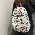 thumbnail image 3 of Preppy Style Femmes Toile Impression Sac à Dos Casual Dames Grand Sac à Dos (Vache), 3 of 6