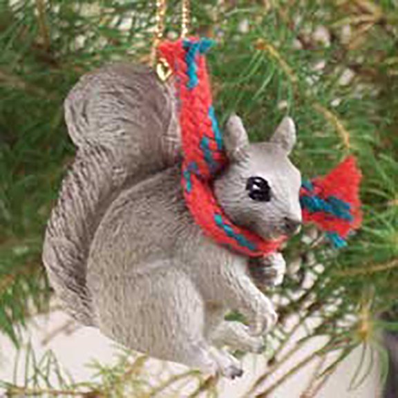 Conversation Concepts Squirrel Gray Original Ornament