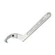 thumbnail image 1 of Tuerca de Llave Llave de Gancho Ajustable Herramientas de Reparación de Motocicletas Automáticas NUEVO - 3 Cabeza redonda de 32-76 mm DYNWAVEMX Llave de gancho ajustable, 1 of 8