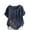 A003 Navy, variant on bnaln Linen Shirts for Women 2025 Casual Loose Fit Summer Boho Tops Crew Neck Buttons Trendy Short Sleeve Foral Blouses Plus Size Tshirts Going Out Tops Baggy Pullover Streetwear