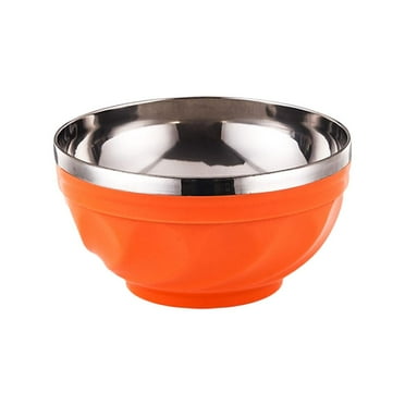 Colorful double-layer stainless steel bowl NEW X7W7