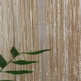 thumbnail image 3 of DYstyle Door Window Panel Shiny Tassel String Curtain Dividers Fringe Beaded, 3 of 4
