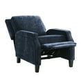 thumbnail image 3 of Relax-A-Lounger Sorrento Modern Push Back Recliner, Navy Blue Woven Fabric, 3 of 10