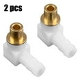 thumbnail image 4 of 2PCS Fuel Elbow Connector Hose for 1/4\" line Replace 692317 493496 494451, 4 of 6