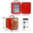 thumbnail image 5 of Coca-Cola Peace 1971 Series 4L Cooler/Warmer 12V DC 110V AC Mini Fridge, 5 of 17