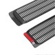 thumbnail image 4 of 2pcs Backseat Air Vent Cover Matte Black ABS Odorless Wearproof Replacement for Tesla Model 3, 4 of 5