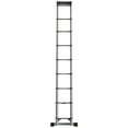 thumbnail image 3 of HomeCozy 12.5FT Telescoping Ladder w. Stabilizer/Wheels/Cargo Hold,Adjustable Folding Extension Ladder A Frame 8+8 Foot Step Ladders for Home,,330lbs Capacity, 3 of 7