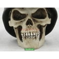 thumbnail image 7 of GERMAN MOHAWK BIKER HELMET SKULL Figurine, 2.25" Tall, Resin, Superb Detail!, 7 of 7