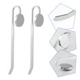 thumbnail image 3 of Shisuyan 2pcs Metal Bookmarks Book Clip Swan Neck Book Page Marker Students Gift, 3 of 8