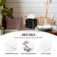 thumbnail image 5 of Honeii 's Chemistry Formulas for Leather Square Tissue Box Cover Holder: A Stylish Organizer for Tabletops, Bathrooms, Cars & Offices, 5 of 5