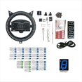 thumbnail image 1 of Kit de Reloj Electrónico DIY con LED Giratorio DS1302, Pantalla de Tiempo y Temperatura, para Aprender A Soldar, Practicar Soldadura B, 1 of 5