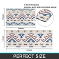 thumbnail image 7 of Colorful Geometric Triangle Diamond Pattern Kitchen Rugs Sets Of 2,Anti Fatigue Kitchen Mat Rugs Non Slip Washable,Decorative Kitchen Floor Mats for Kitchen,Sink,Laundry,17"x30"+17"x47", 7 of 7