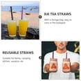 thumbnail image 2 of Shisuyan Multipurpose Straws Golden 1 Set 8.5x0.5x0.5in, 2 of 8