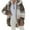 Brown, variant on asdoklhq Clearance Coats for Women Plus Size Ladies Winter Hooded Top Loose Long-sleeve Jacket Plush Coat with Zipper