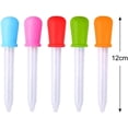 thumbnail image 3 of 10 Pieces Liquid Droppers, 5 ML Silicone and Plastic Dropper Pipettes Eyedropper for Candy Molds Chocolate Gummy Mold Crafts Multicolour, 3 of 5