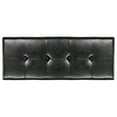thumbnail image 4 of SAFAVIEH Maiden Tufted Storage Bench Large Black, 4 of 7