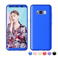 thumbnail image 1 of Njjex Case Cover For Samsung Galaxy S8 / S8+ / S8 Plus / SM-G950 / SM-G955, Njjex 3 in 1 Ultra Thin and Slim Hard PC Case Anti-Scratches Premium Slim 360 Degree Full Body Protective Cover -Blue, 1 of 4