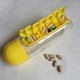 thumbnail image 4 of Botella de agua de 600ml con pastillero organizador 2 en 1, caja planificadora portátil de 7 días, contenedores para medicamentos de viaje, 4 of 6