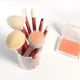 thumbnail image 4 of Brochas de maquillaje y esponja para mezclar maquillaje, herramientas de maquillaje para base, rubor, bronceador y sombra de ojos, cerdas sintéticas, juego de 10 piezas LingWen 9024736129881, 4 of 5