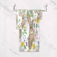 thumbnail image 4 of Dreamtimes Dreamtimes Bathroom Easter Decorative Towel Set with Beautiful Flowers Bunny Print, 3-Piece Set with 30x60 inch Bath Towel, 16x28 inch Hand Towel & 13x13 inch Washcloth, 4 of 6