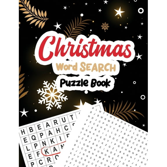 Christmas Word Search Puzzle Book: Christmas Word Search Puzzle, Exercise Your Brain Activity Book, Cleverly Hidden Word Searches for Adults, Teens, and More!, Christmas Gift, (Paperback)