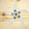 thumbnail image 4 of 1 Set Outdoor Fan Blade Replacement Fan Blade Replacement Fan Blade Replacement Fan Blade Plastic Fan Blade 5-Blade Fan Replacement, 4 of 9