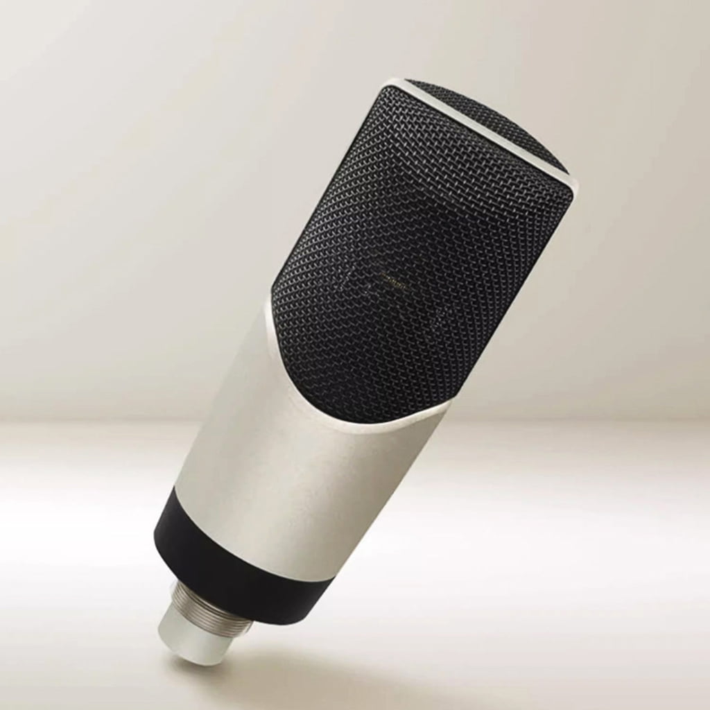 Condenser Microphone Large Diaphragm Recording Microphone for Studio Podcasting