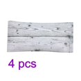 thumbnail image 1 of Pegatinas de pared de zócalo de grano de madera autoadhesivas esquina PVC impermeable cintura línea azulejo transmisión piso calcomanías 4 Piezas Methold HA2336-00B*4, 1 of 6