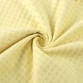 thumbnail image 4 of Unisex Pocket Breathable Knee Length Bathrobe Splicing Soft Sleepwear SPA Robe, 4 of 6