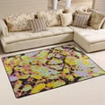 thumbnail image 2 of Dreamtimes Lightweight Soft Area Rugs 60 x 39 inch (5'x 3'3"), Abstract Modern Pattern in Grunge Floor Mat for Kids Playing Room Hardwood Floor Living Room Nursery Rugs, 2 of 6