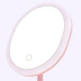 thumbnail image 4 of Yeacher Makeup Mirror Square Base with Lamp Replenish Light Rechargeable Dormitory Desktop Mirror, 4 of 7