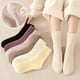 thumbnail image 2 of 3 Pares de Calcetines de Lana Termica de Invierno, Calcetines para Niños, Calcetines de Lana Cálidos para Mujeres, Calcetines de Piso de Largo Medio, 2 of 5