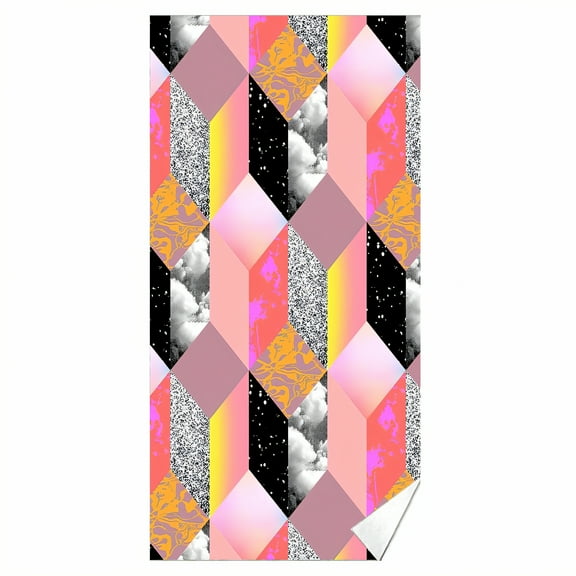 AUQ Beach Towels,Polyester Yarn Large Beach Towel,Exquisite Print Quick Dry Beach Towel,Style1,62"x31"