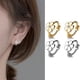 thumbnail image 2 of Pendientes con hebilla de oreja de flor blanca con pegamento de gota para mujer, pendientes con pasador de plata de ley s925, joyería de temperamento para la oreja, nicho de alto sentido, 2 of 6