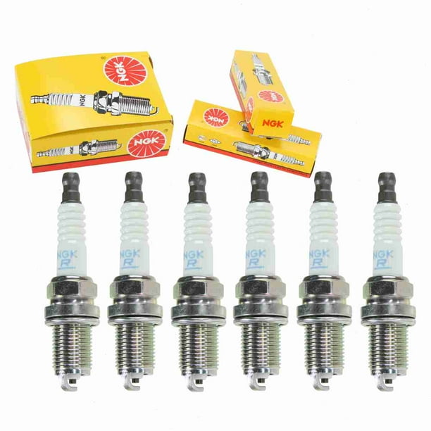6 pc NGK Standard Spark Plugs compatible with Suzuki Grand Vitara 2.5L 2.7L V6 19992008