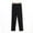 Black, variant on CLOISE Pants for Women Mid Rise Pants Stretch Lounge Pants Pull On Straight Leg Pants Elastic Waist Trousers Athletic Pull On Workout Trousers Solid Comfy Pants Fashion Hot Pink