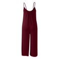 thumbnail image 6 of SDNall Short Jumpsuits for Women Summer European and American Sling Solid Pocket Casual Jumpsuit Rompers for Women (Red, Sizes S-XXL), 6 of 9