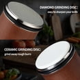thumbnail image 3 of Rolling Knife Sharpener Kit, Knife Sharpening Kit, Kitchen Knives Sharpener Roller with Diamond and Ceramic for Steel of Chef Blade, Knives Sharpening Tool with 15 & 20 Degree Magnetic Angle, Walnut, 3 of 7